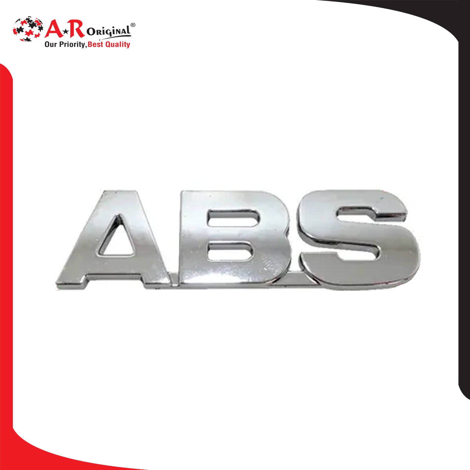 ABS Emblem Chrome IP Badge