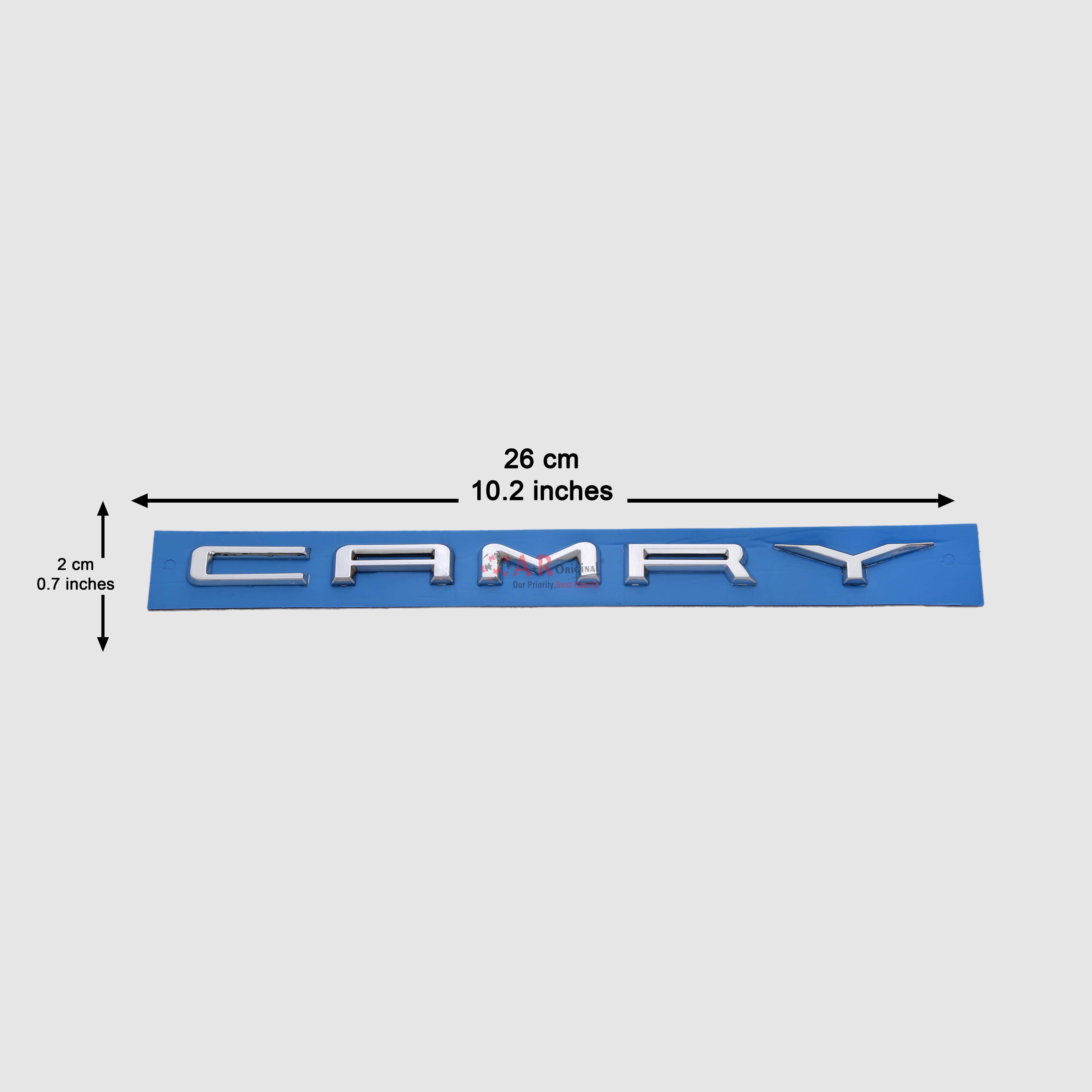 Camry Emblem Chrome 2x26cm Chrome IP Badge