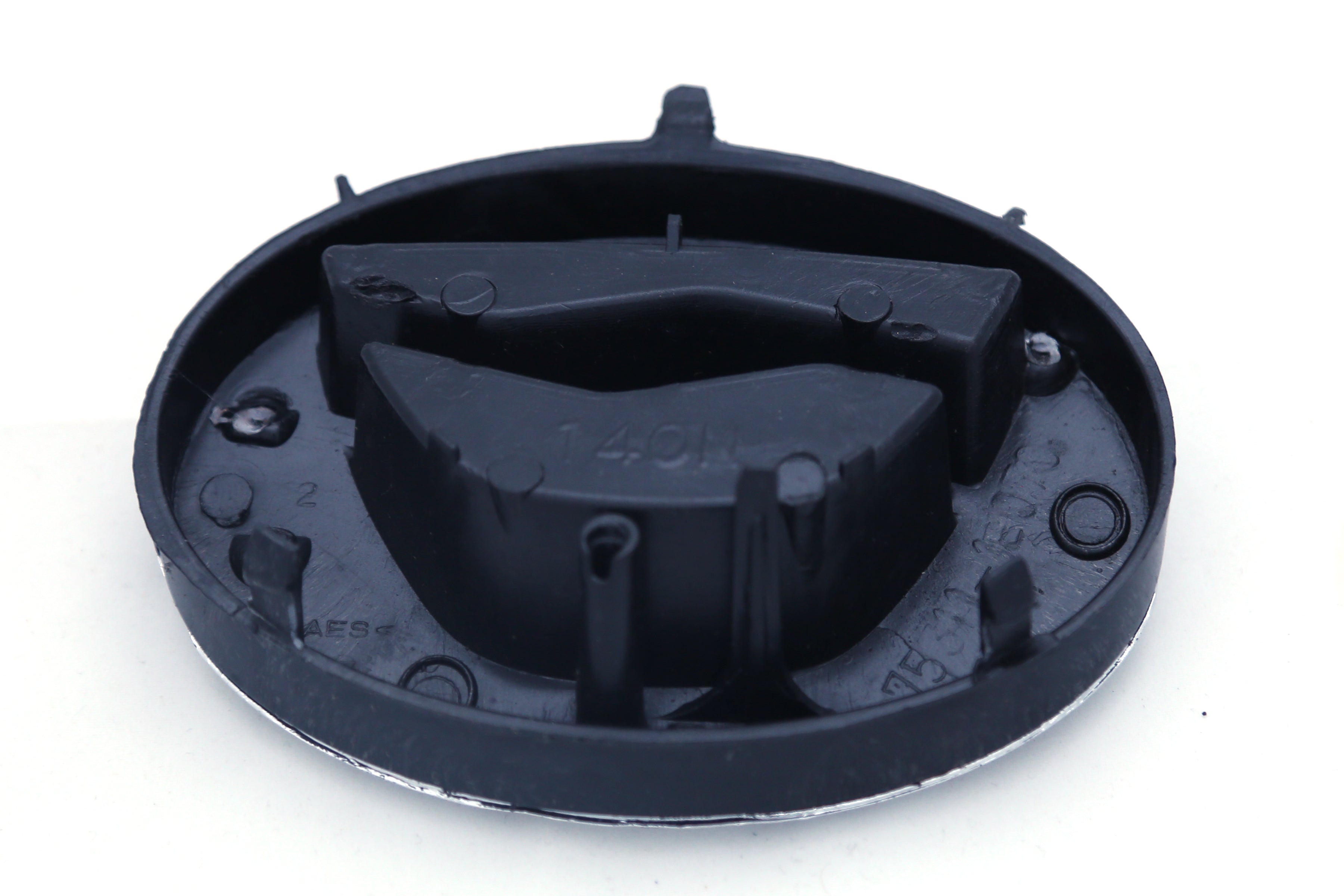 Corolla Logo 3x5inch-7.5x13cm X Grill 2000 Black Chrome
