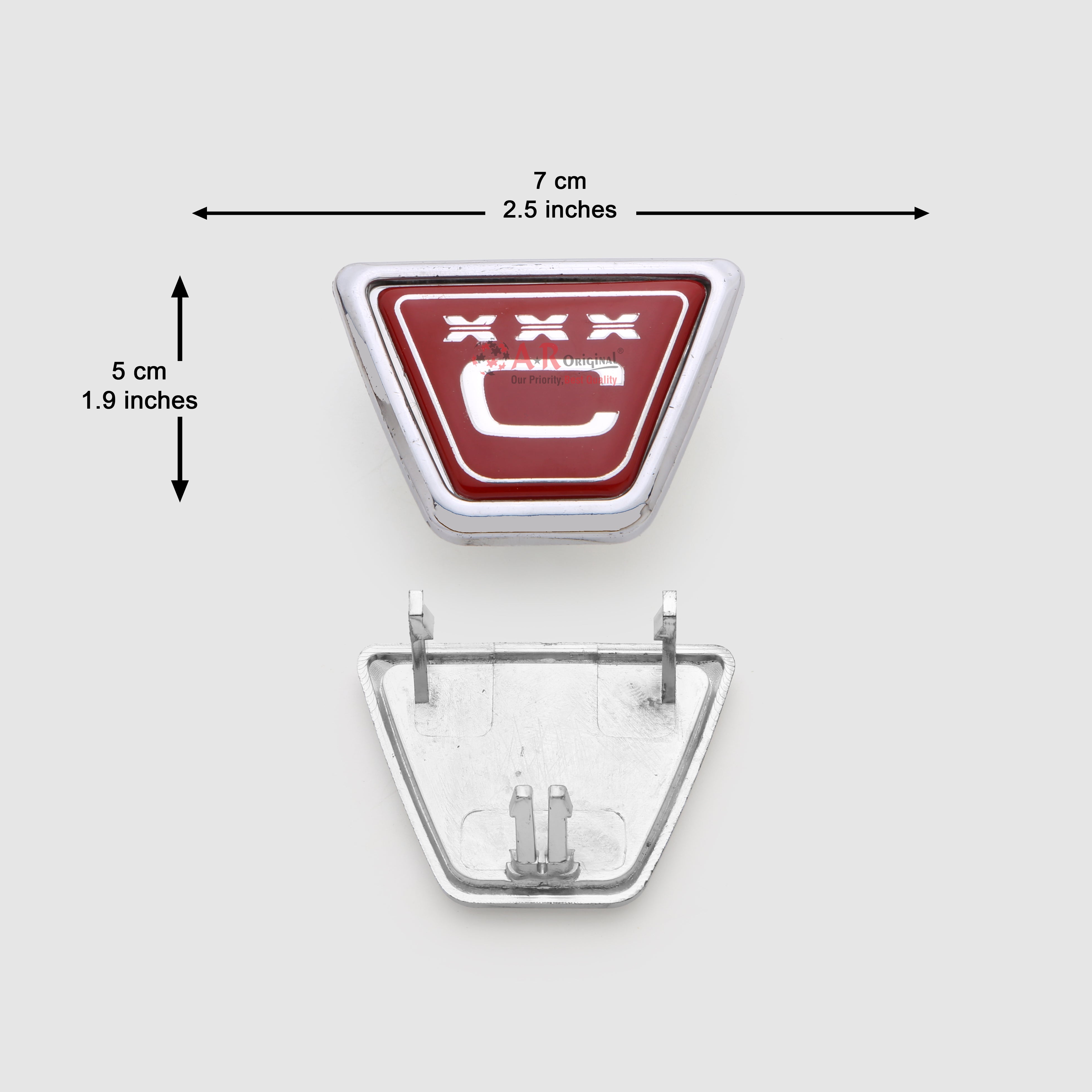 Corolla Logo C Front Grill 1996 5x7cm Chrome LC Badge