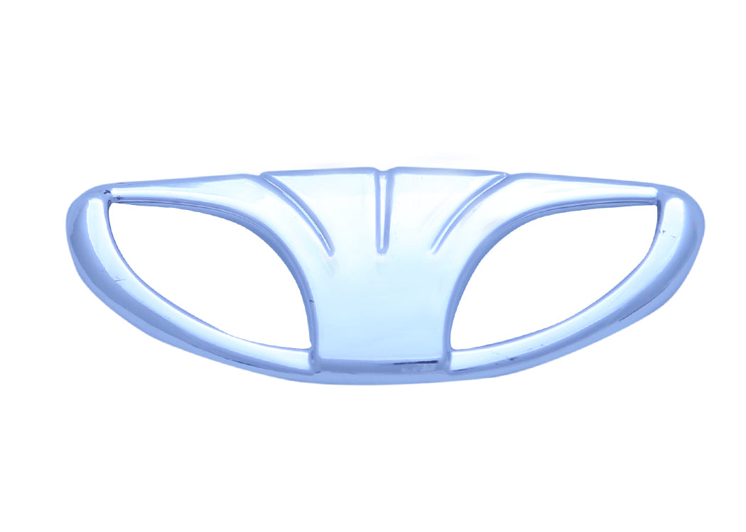 Daewoo Logo Rear 2x3inch-5x7.5cm LC Chrome Badge