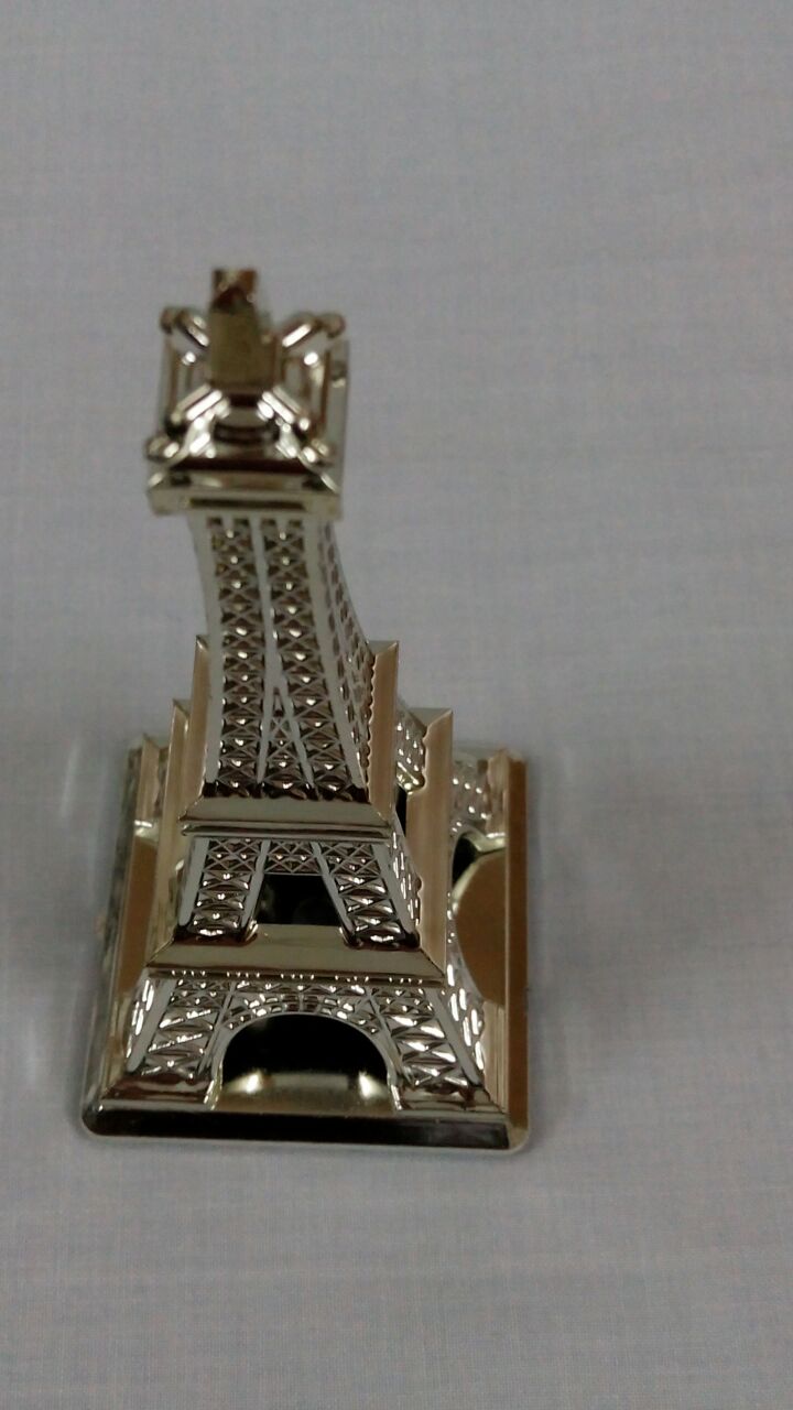 Eiffel Logo Stand Chrome IP Badge