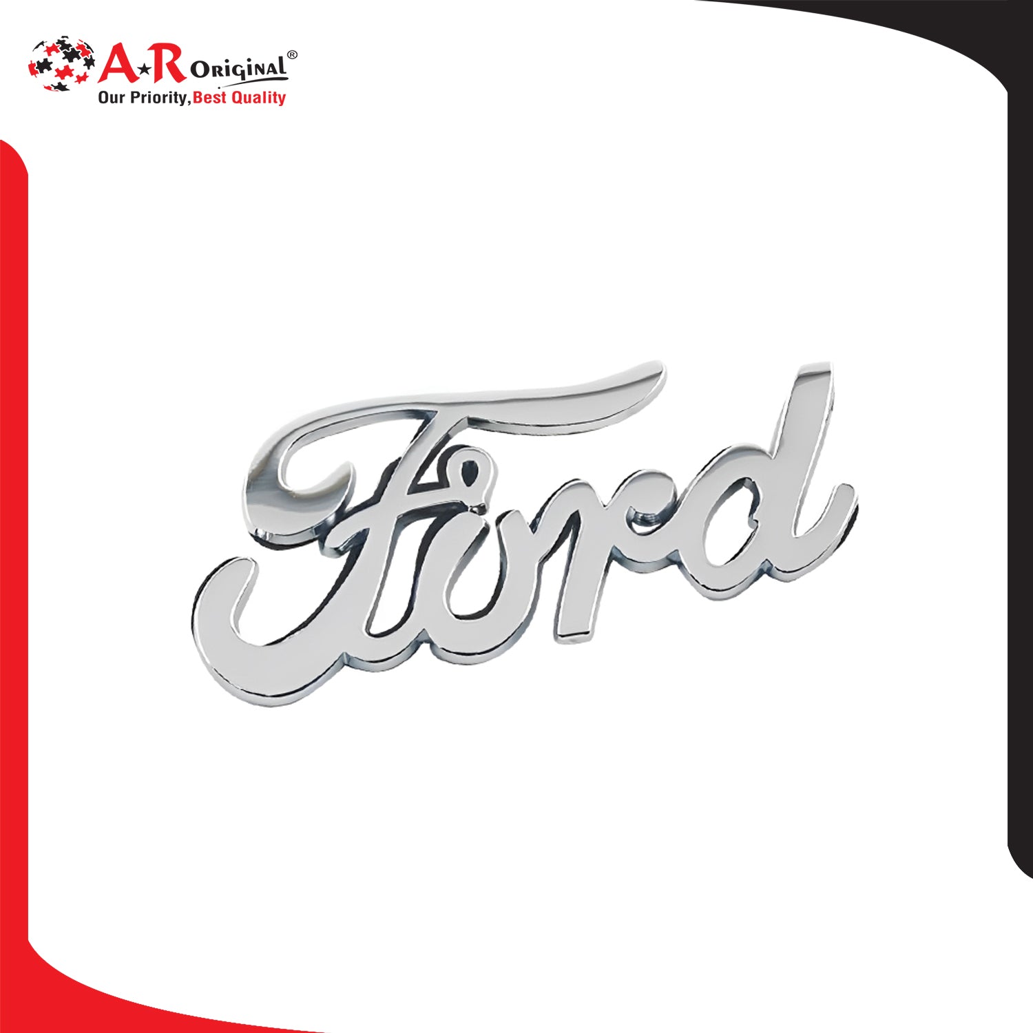 Ford Emblem Chrome IP Badge
