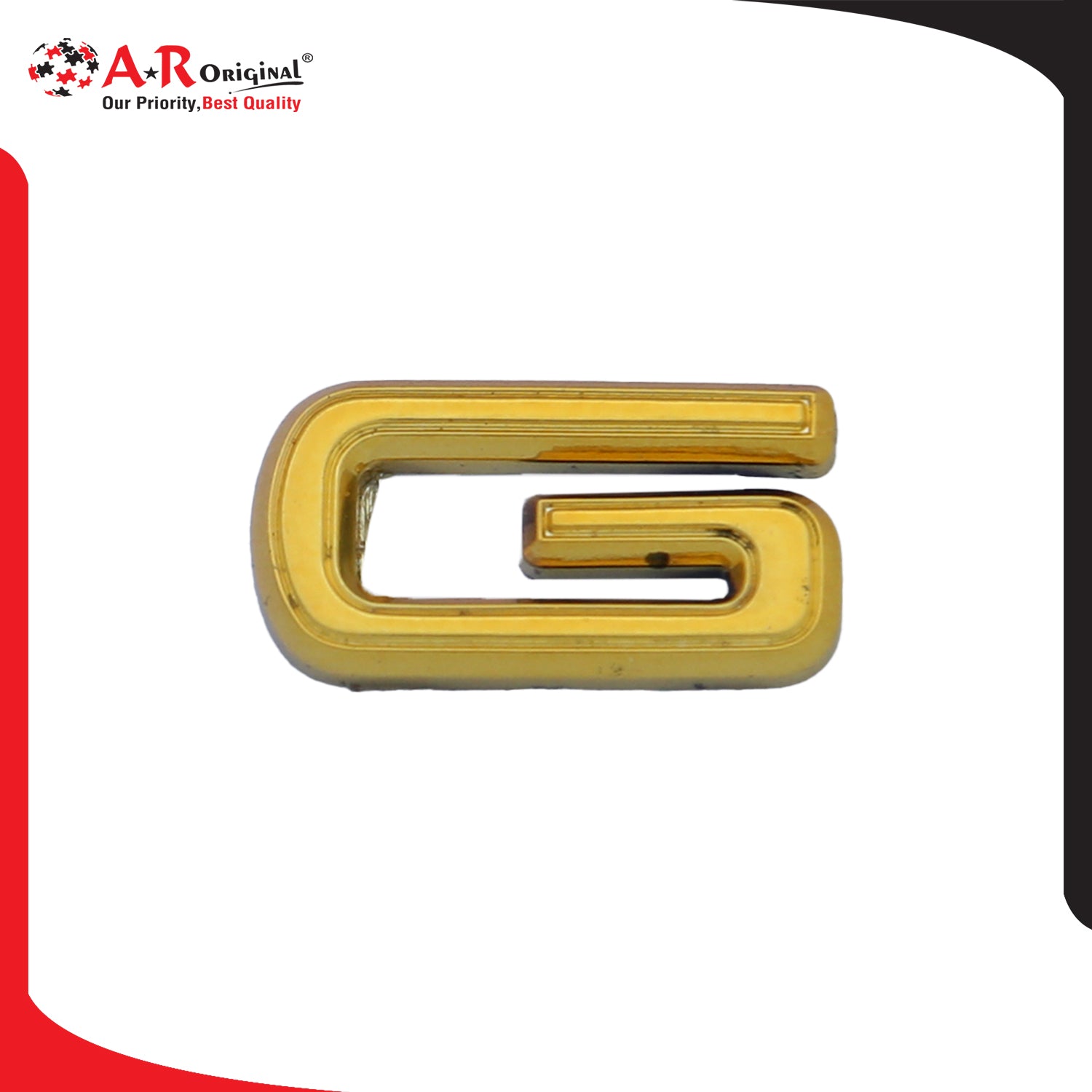 G Emblem 90's 1x1.5inch-2.5x3.5cm Golden LC Badge
