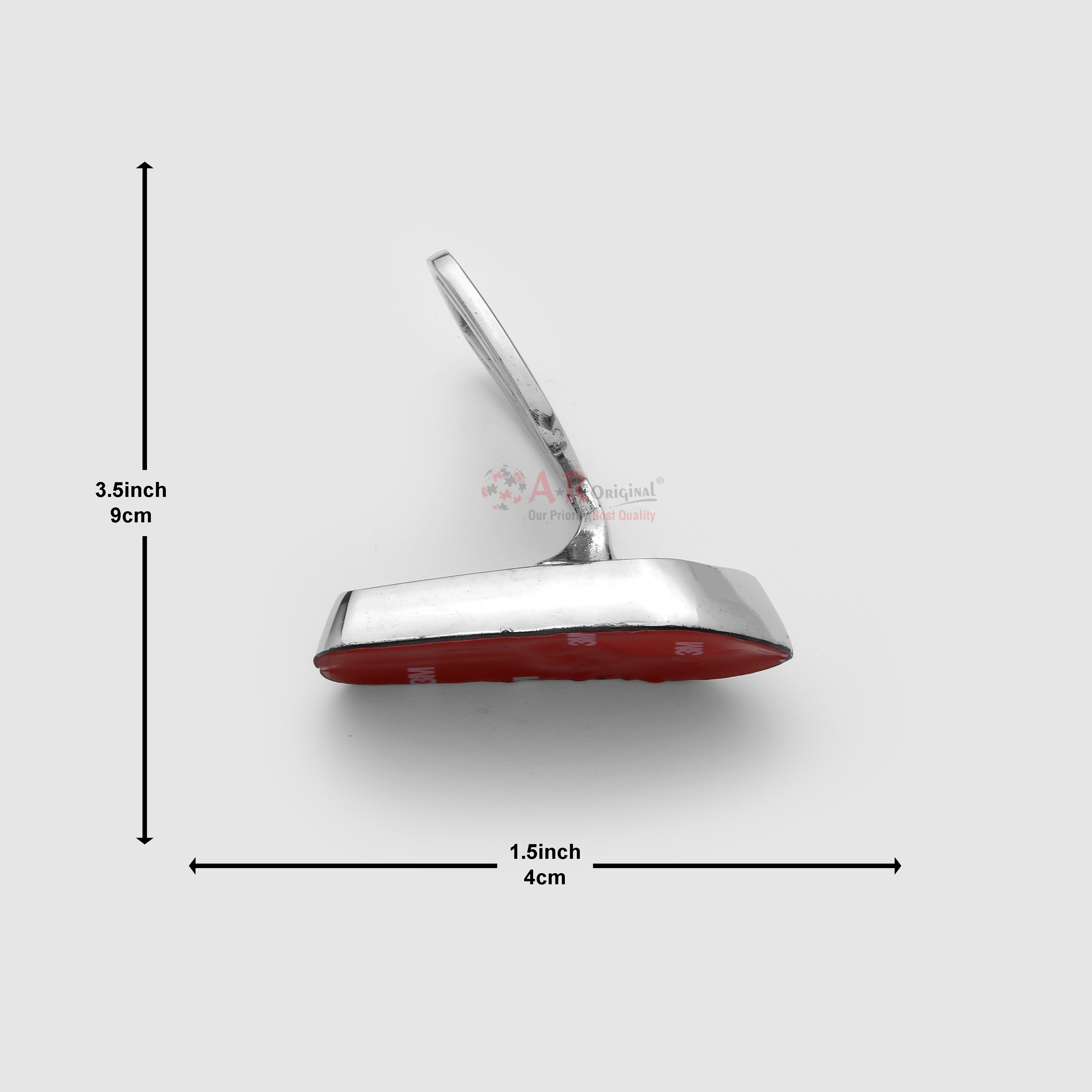 Honda Hood Logo 2.5x3inch-6.5x7.5cm Metal Bonnet Emblem Movable Heavy Chrome IP Badge