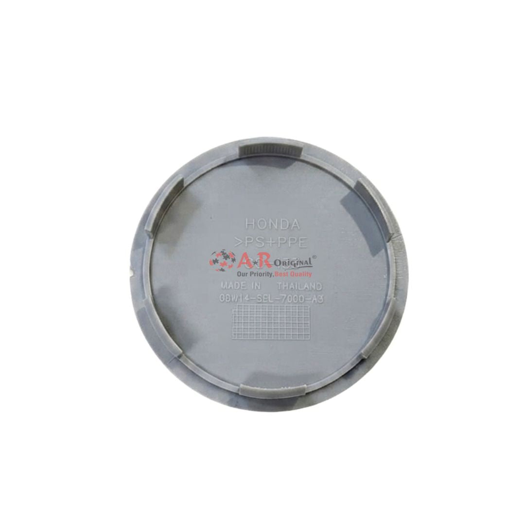 Honda Wheel Cap Logo Black & Silver 4Pcs Set 7cm IP Badge