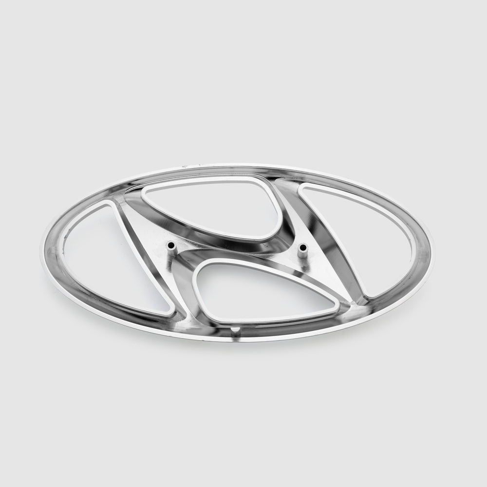 Hyundai Logo 10.5x21cm Chrome IP Badge