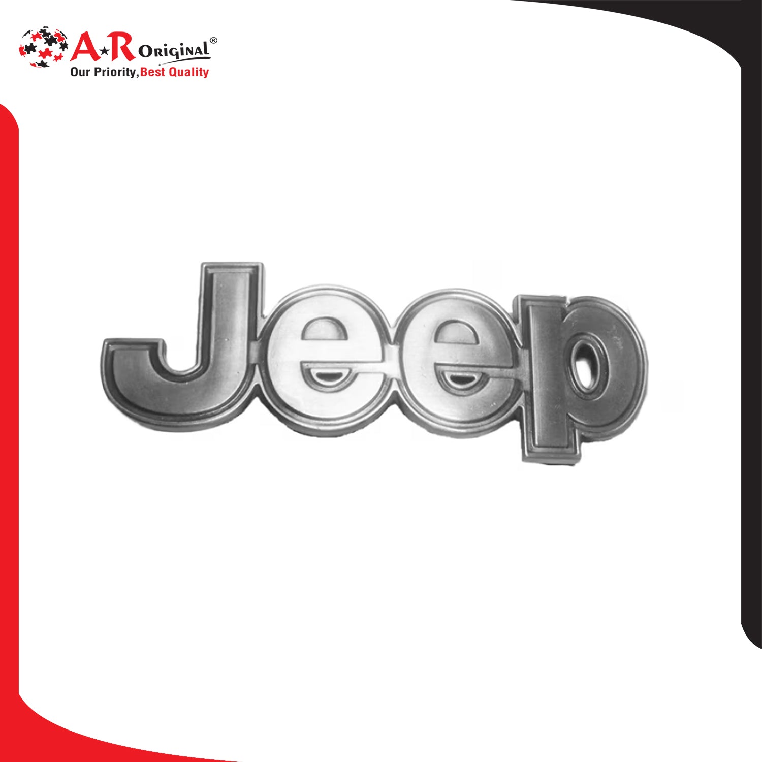 Jeep Emblem Big Join Alpha Chrome MT-IP Badge