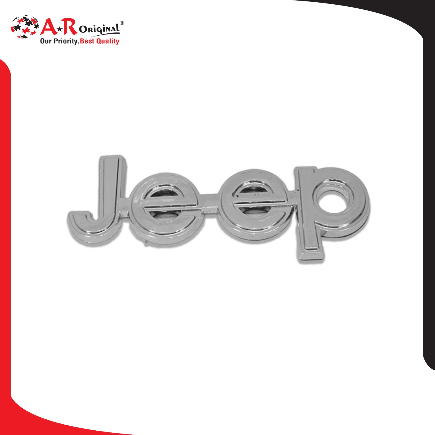 Jeep Emblem Small Chrome IP Badge