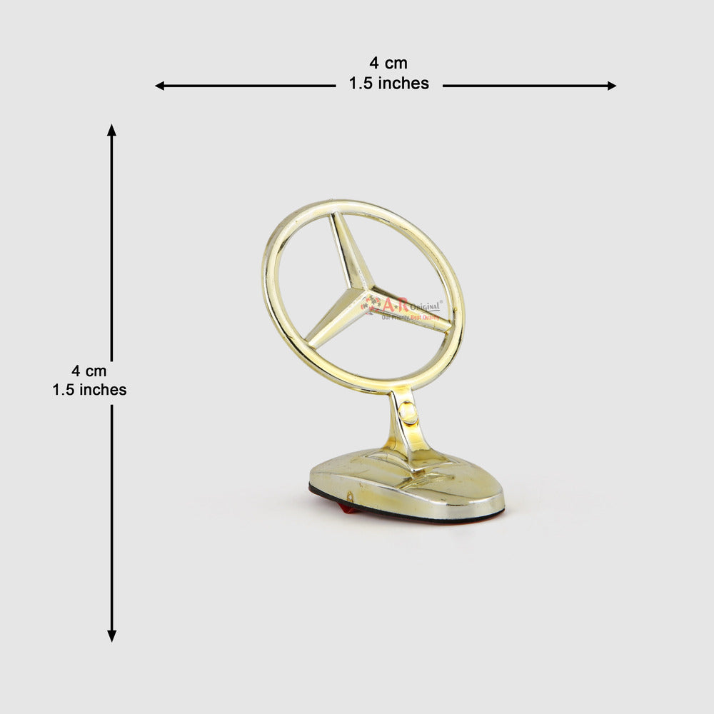 Mercedes Logo 4x4cm Bonnet Small Size IP Badge