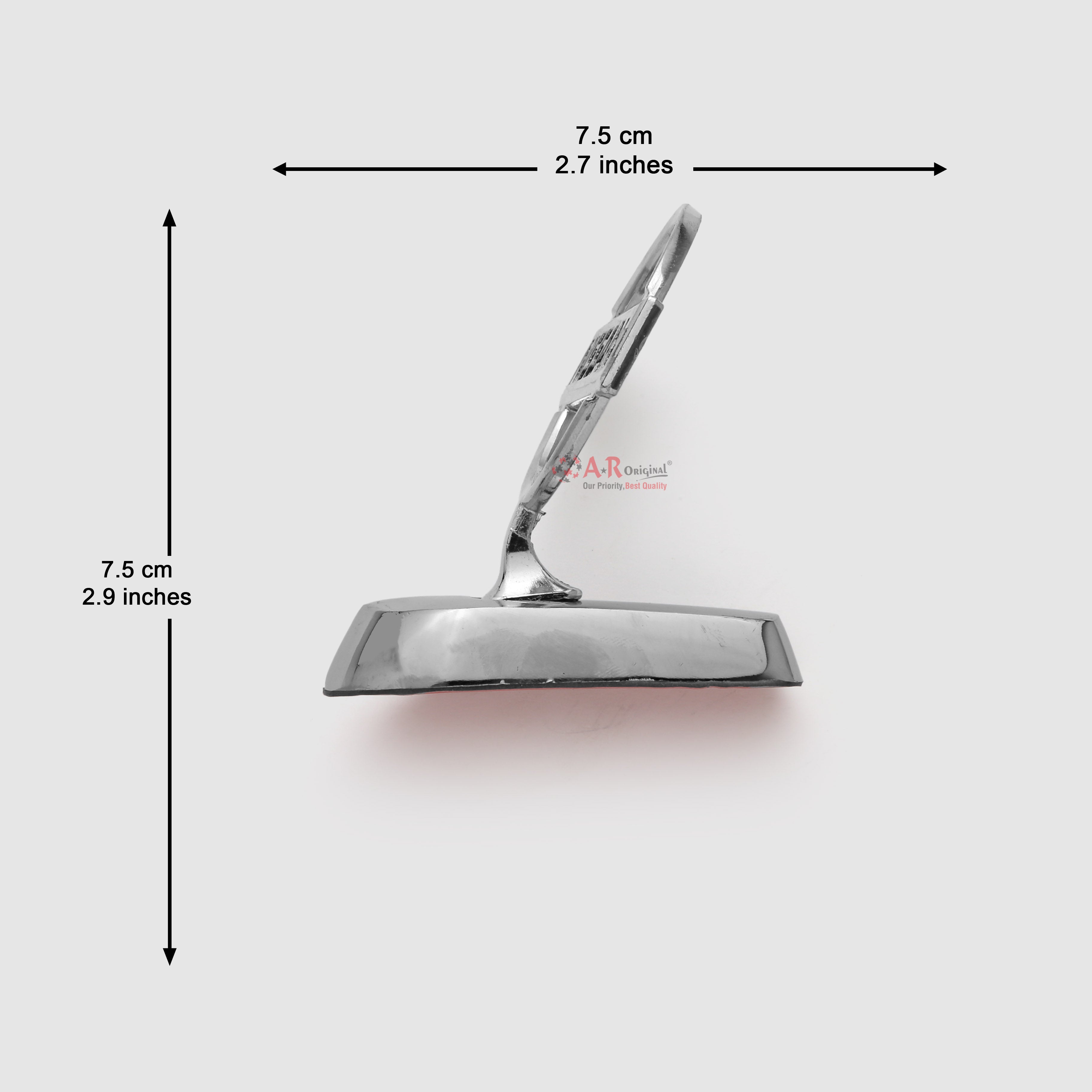 Nissan Hood Logo #1-3x3inch-7.5x7.5cm Metal Bonnet Emblem Movable Heavy Chrome IP Badge