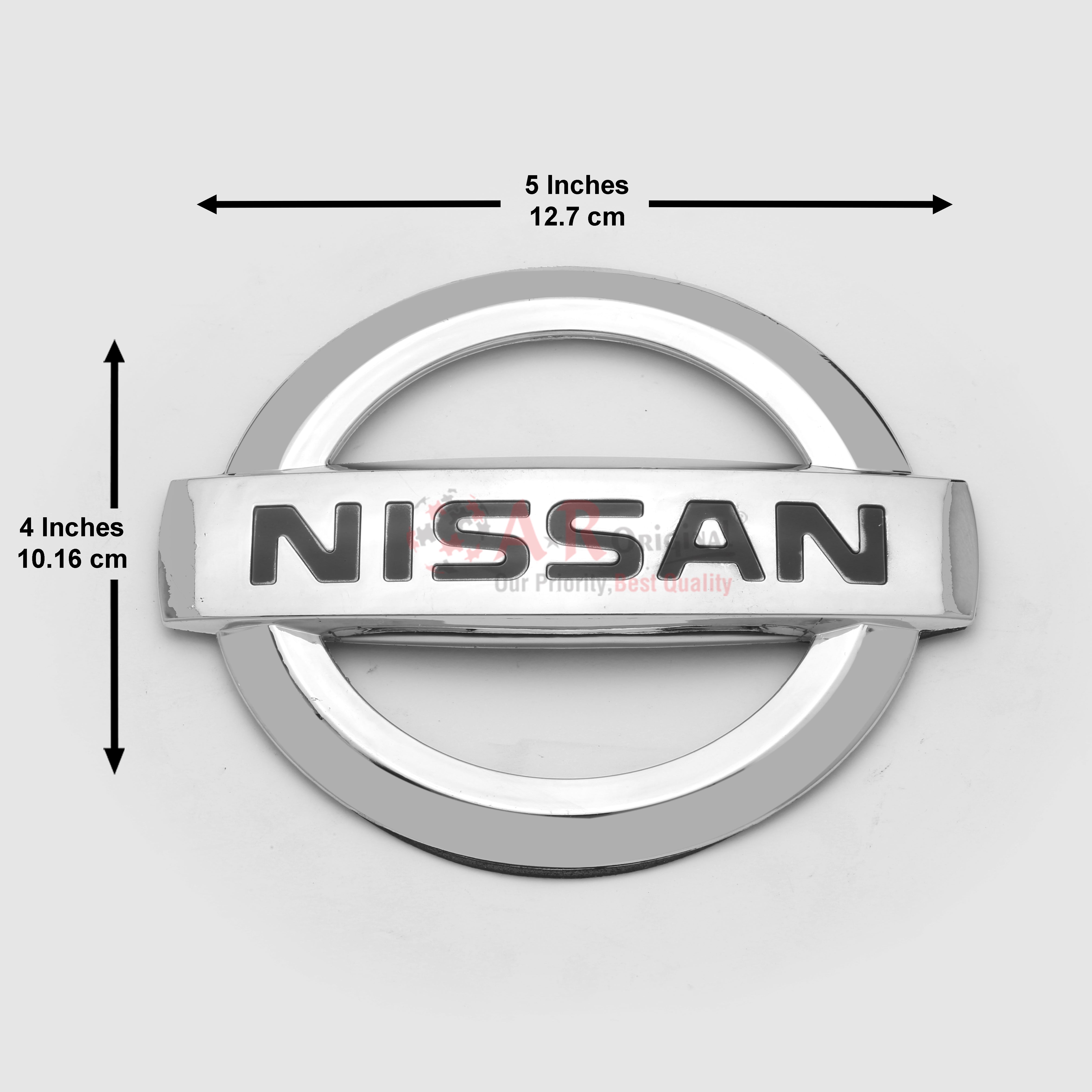 Nissan Logo 4x5inch-10x13cm IP Badge