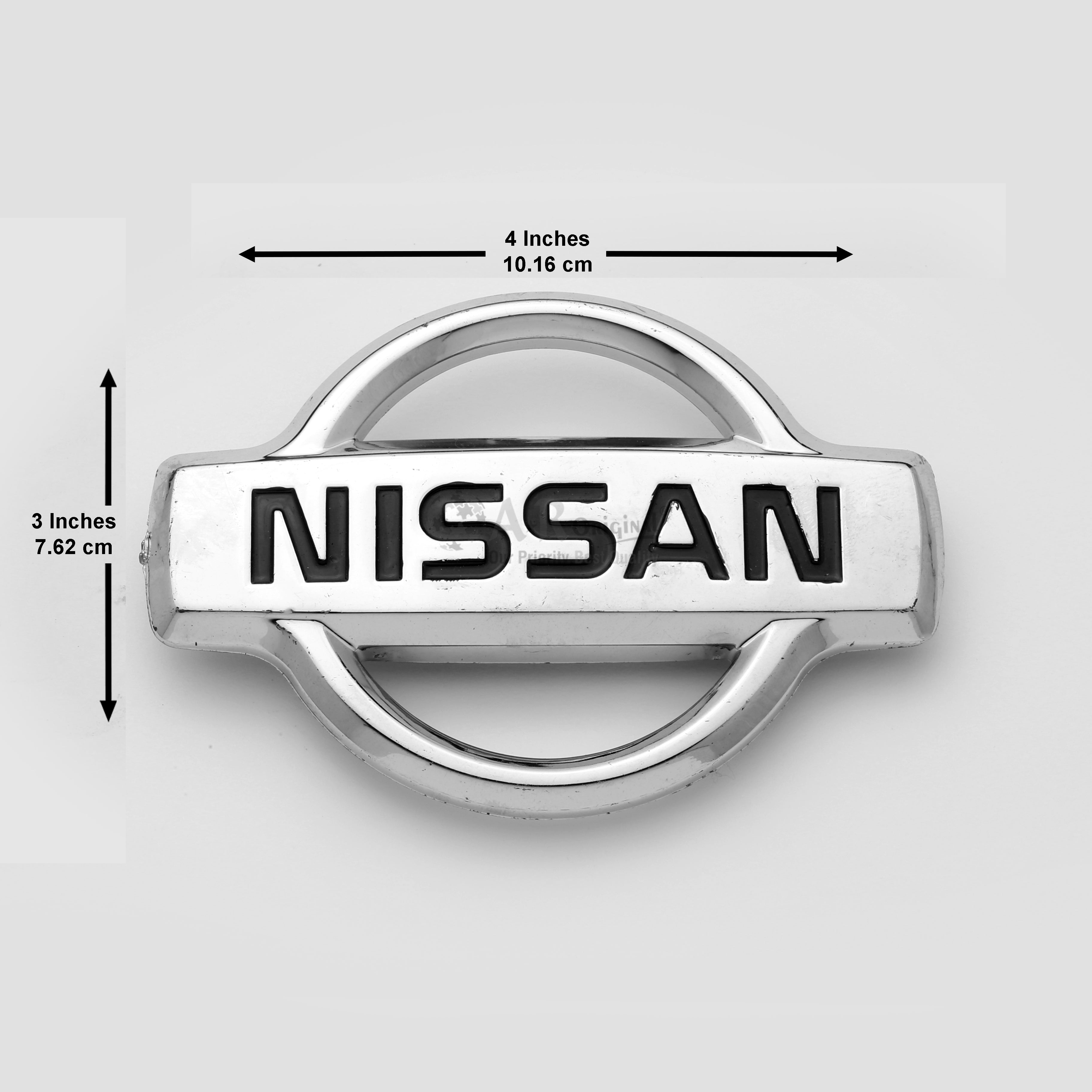 Nissan Logo 7.5x10cm-3x4inch Small LC Badge