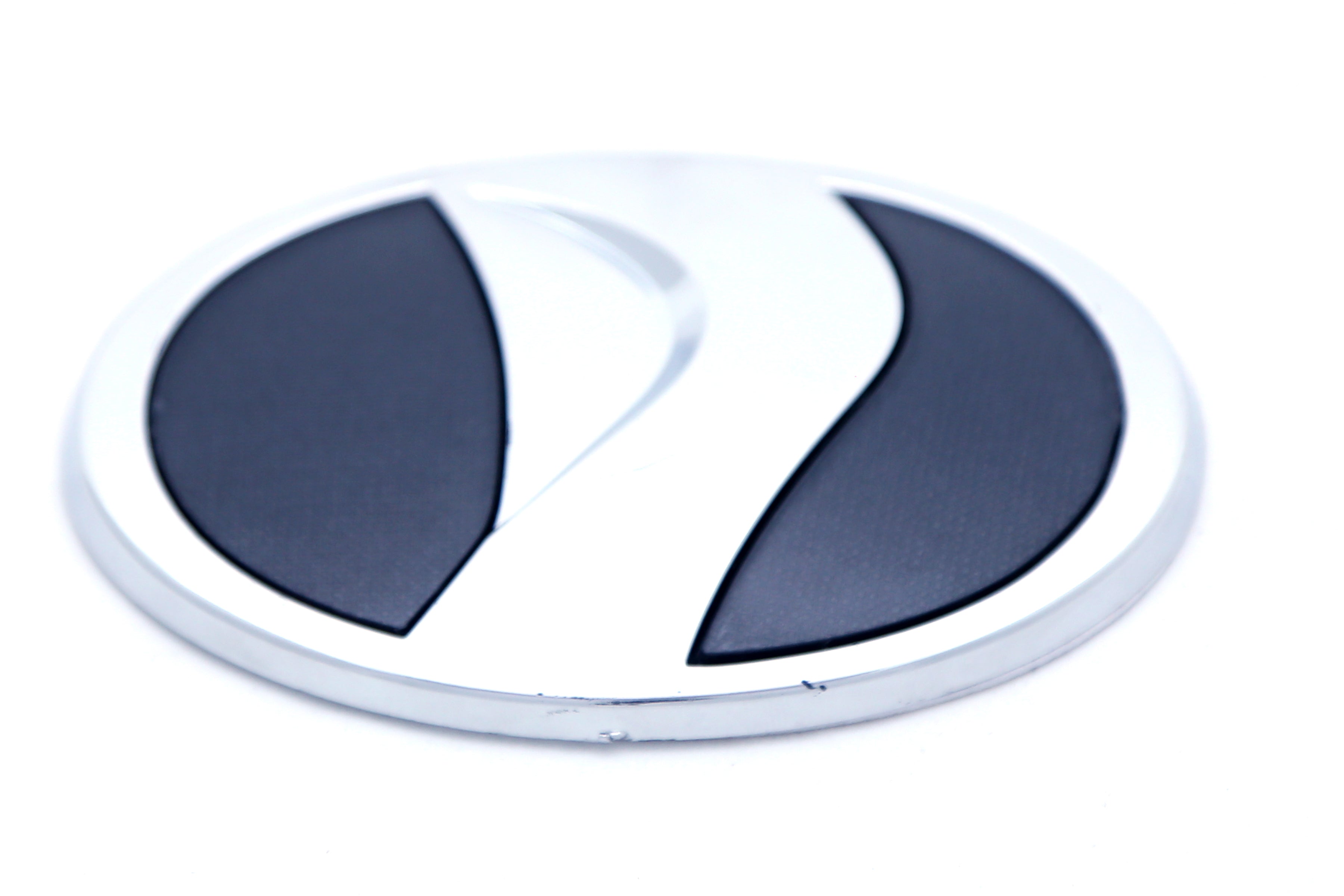 Platz Logo 3x4.5inch-9x12cm 2004 Front Grey Chrome LC Badge