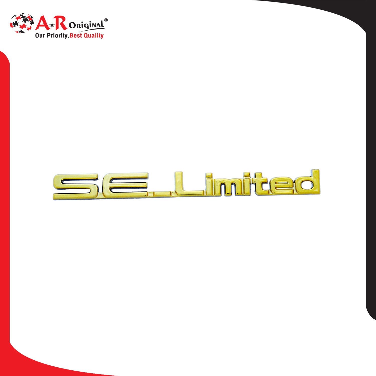 SELimited 1x7inch-2.5x17.5cm Emblem Chrome LC Badge