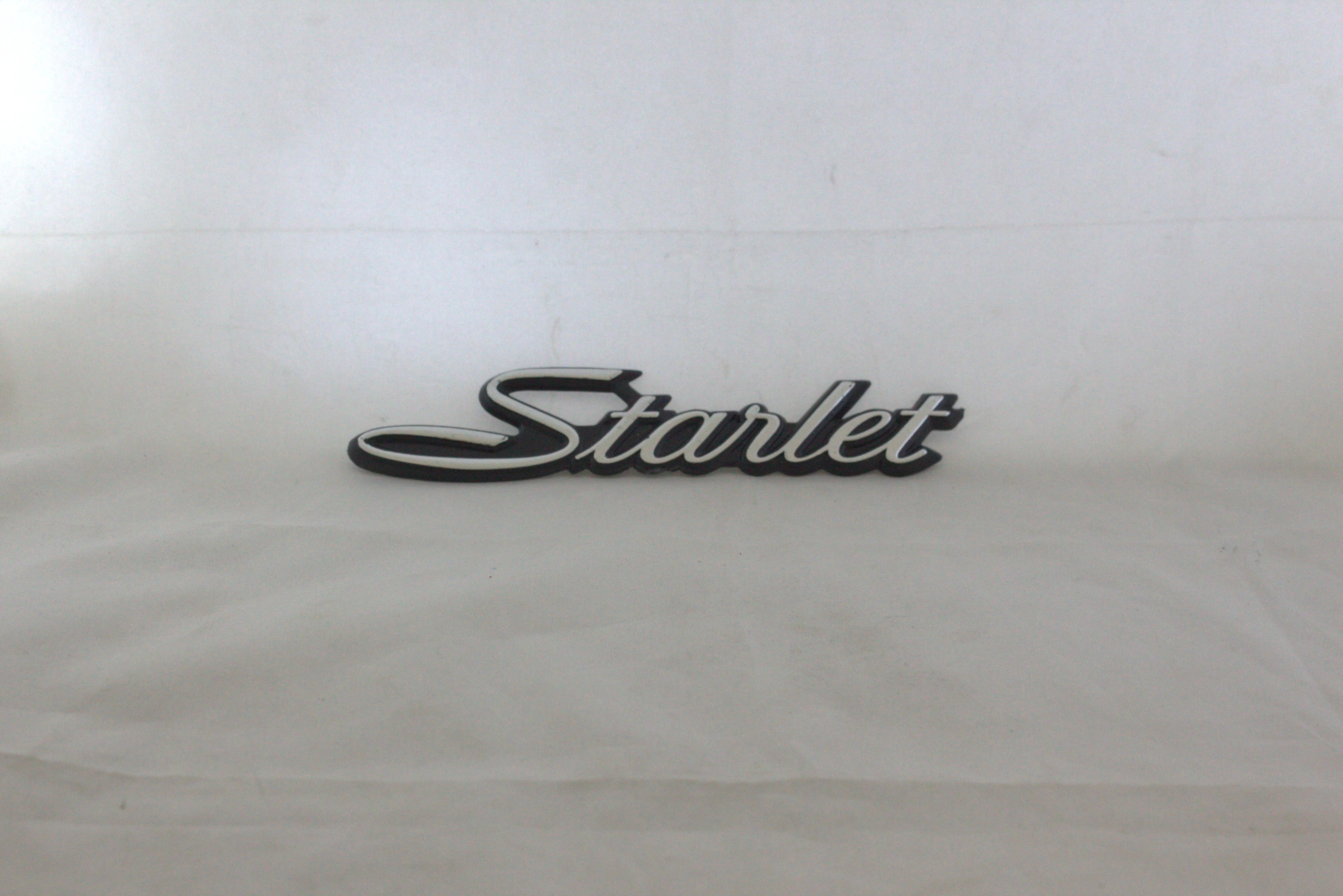 Starlet Emblem 1.25x6.5inch-2.5x16.5cm Black LC Badge