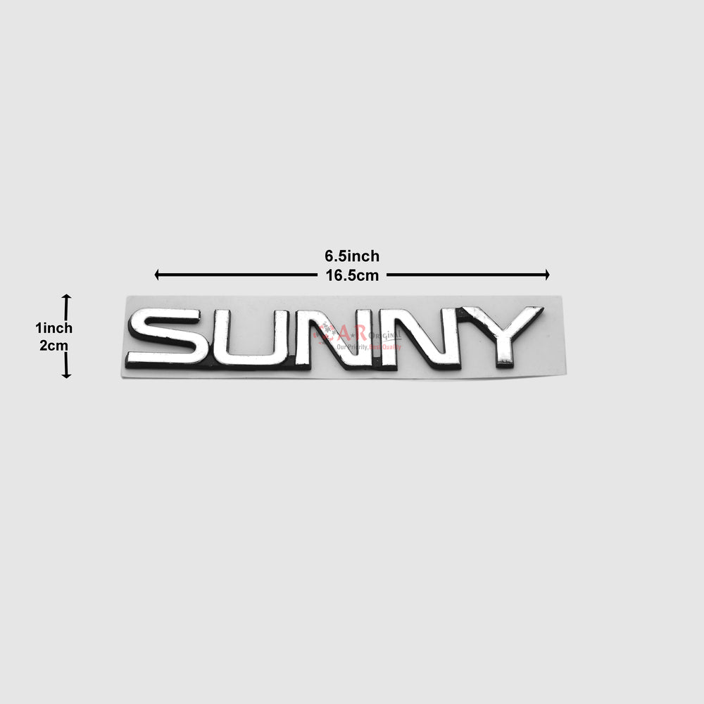 Sunny Emblem Join Alpha 1x6inch-2.5x15cm Black LC Badge
