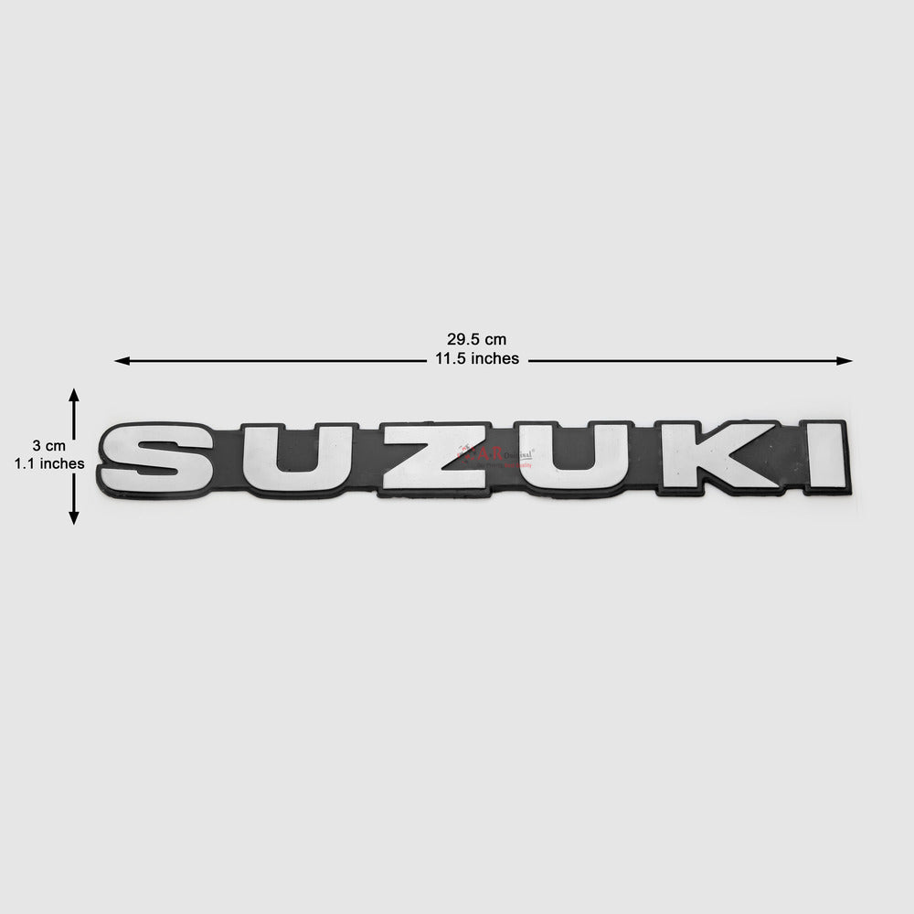 Suzuki Emblem 3x29cm Black LC Badge
