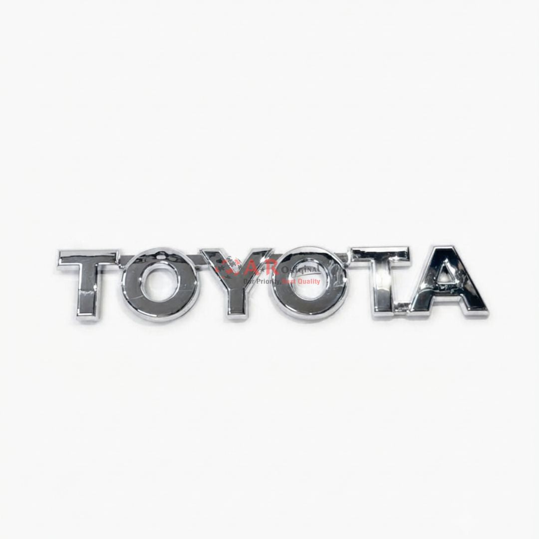 TOYOTA VIGO Big Emblem 3.7x15.8cm Chrome IP Badge
