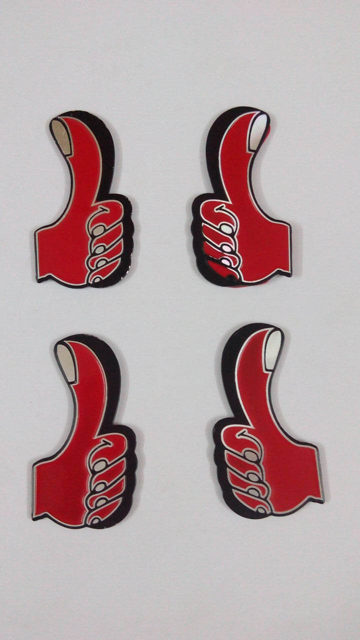 ThumbsUp Logo 4pc Set IP Badge