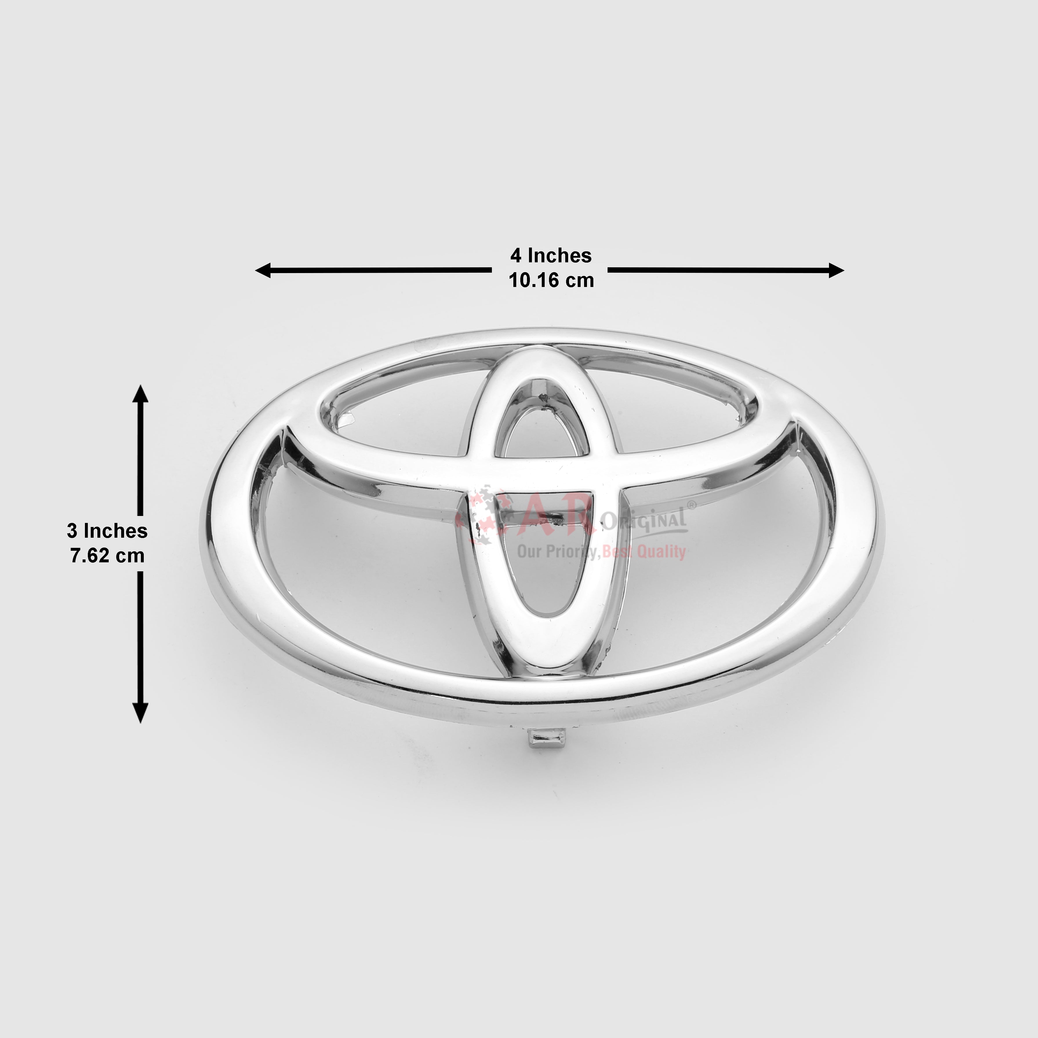 Toyota Logo 3x4inch-7.5x11cm Corolla 2002-08 Front Grill Logo LC Badge