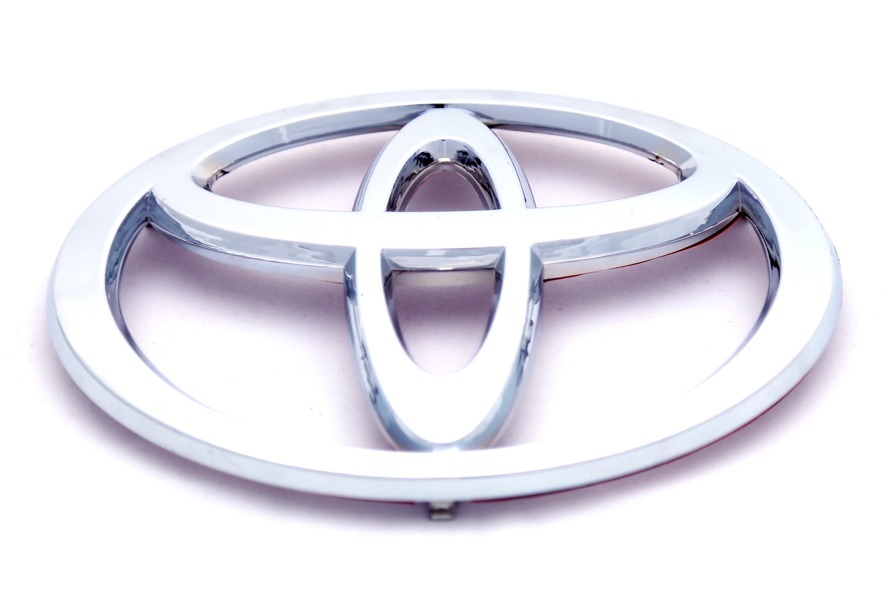 Toyota Logo 4x6inch-10x16cm Vigo Grill Chrome IP Badge