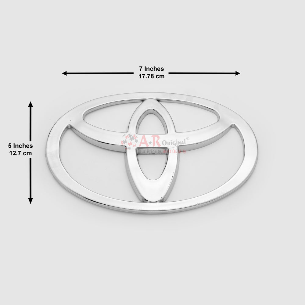 Toyota Logo 5x7inch-13x18cm Coaster Chrome LC