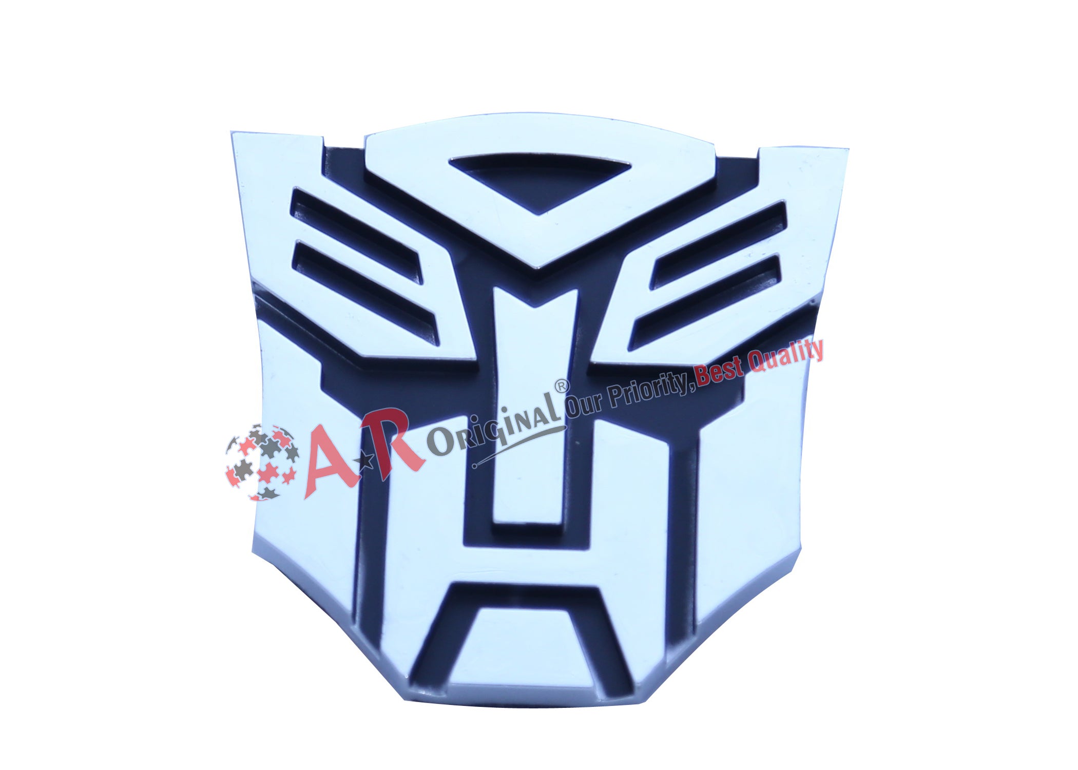 Transformer Logo Chrome IP Badge