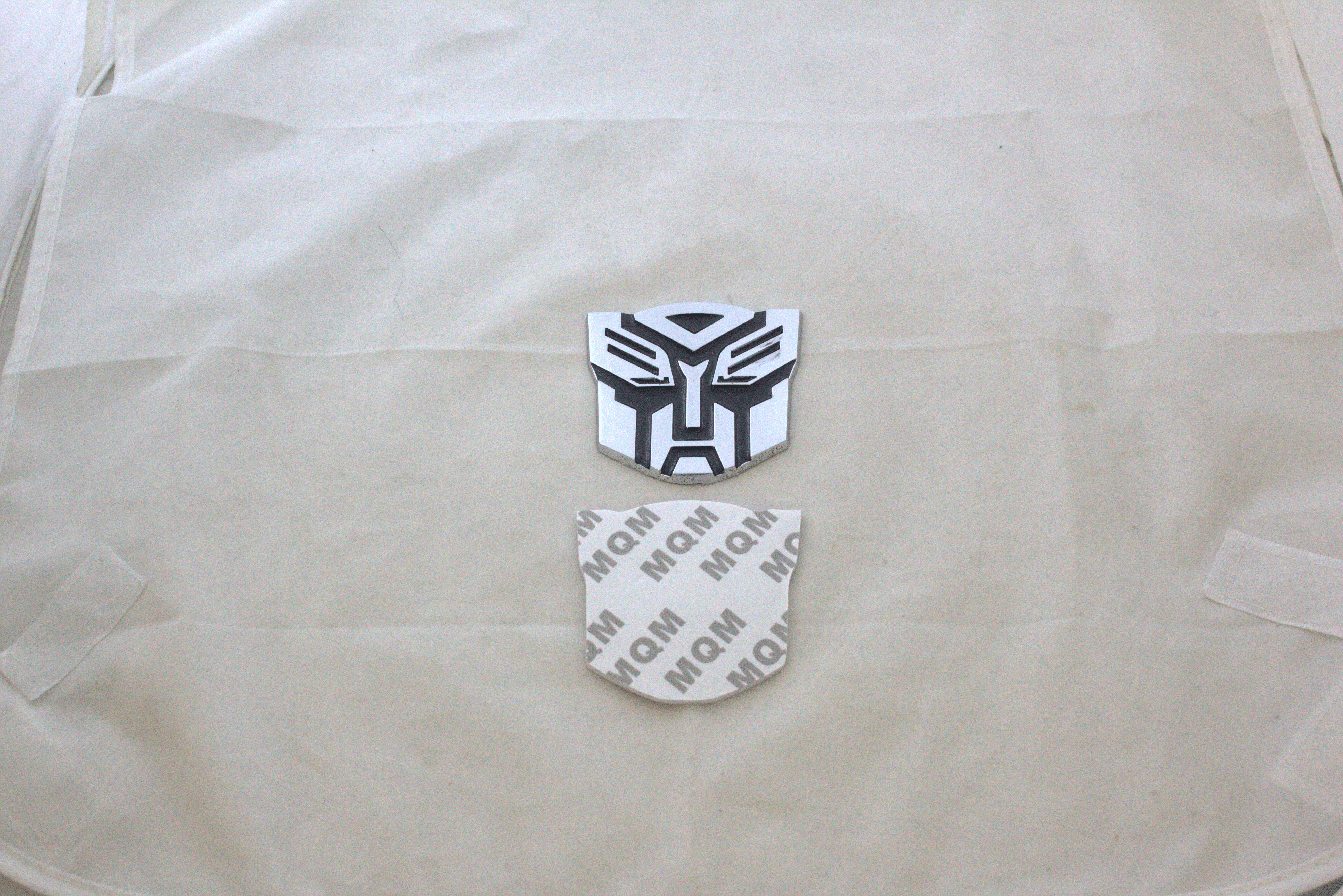 Transformer Logo Chrome IP Badge