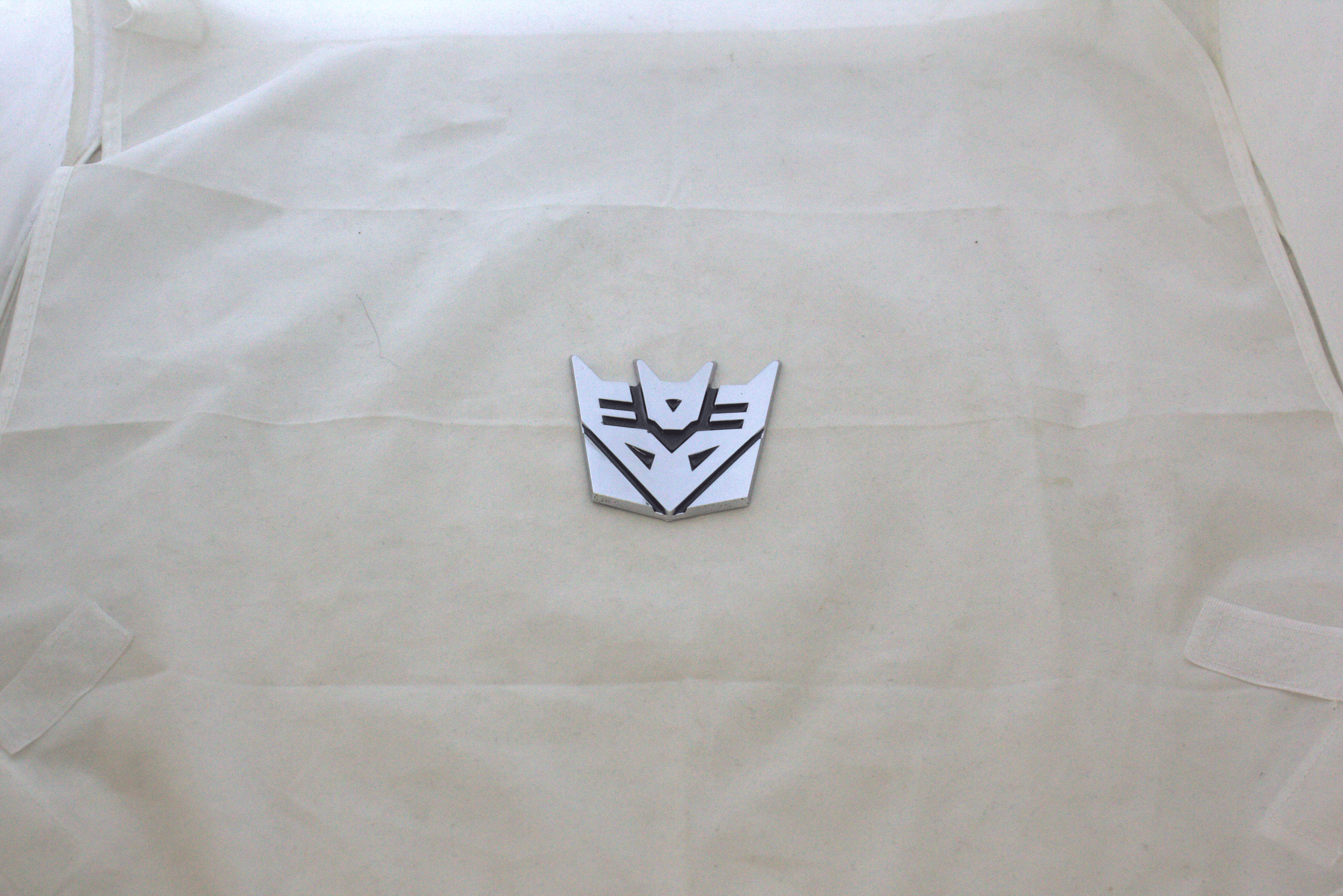 Transformer Logo Horn Chrome IP Badge