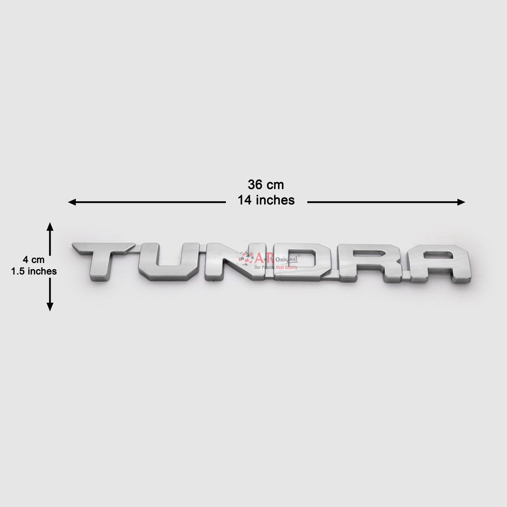 Tundra Emblem 4x36cm Chrome IP Badge