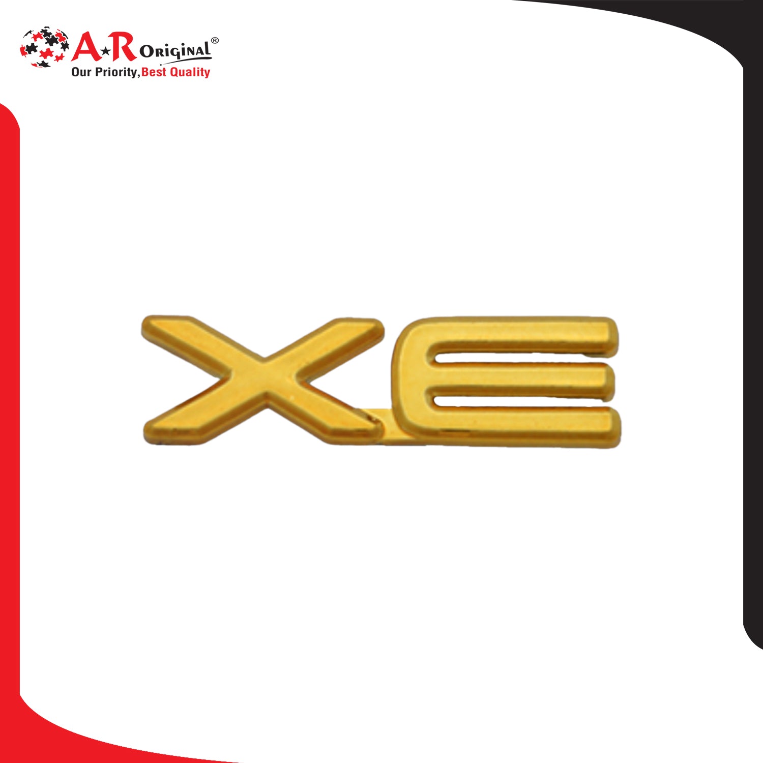 XE Emblem 1x3inch-2.5x7.5cm Chrome LC Badge