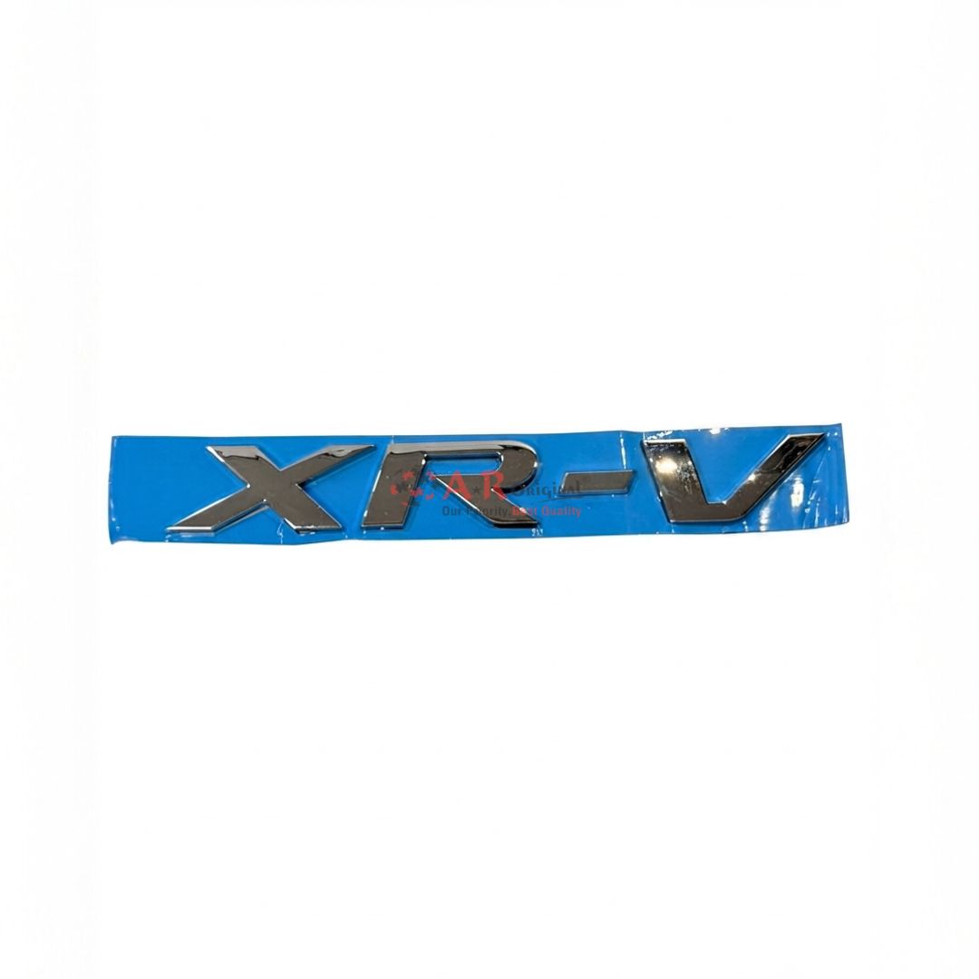 XR_V Emblem 3.5x20cm Chrome IP Badge